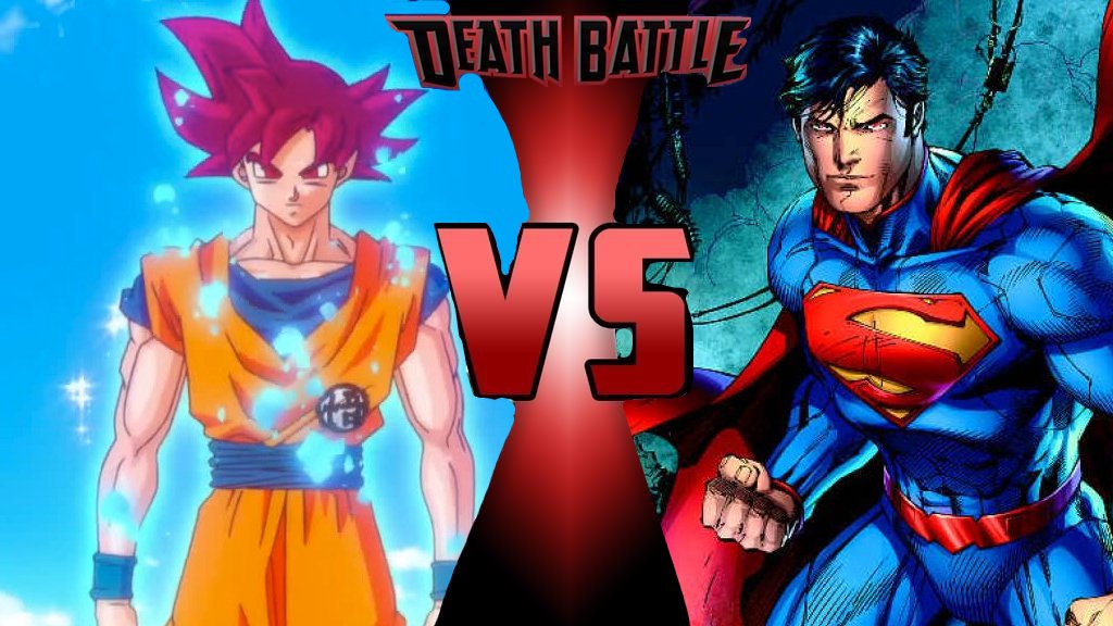 Death Battle Goku vs. Superman rematch thumbnail by SteveIrwinFan96 on