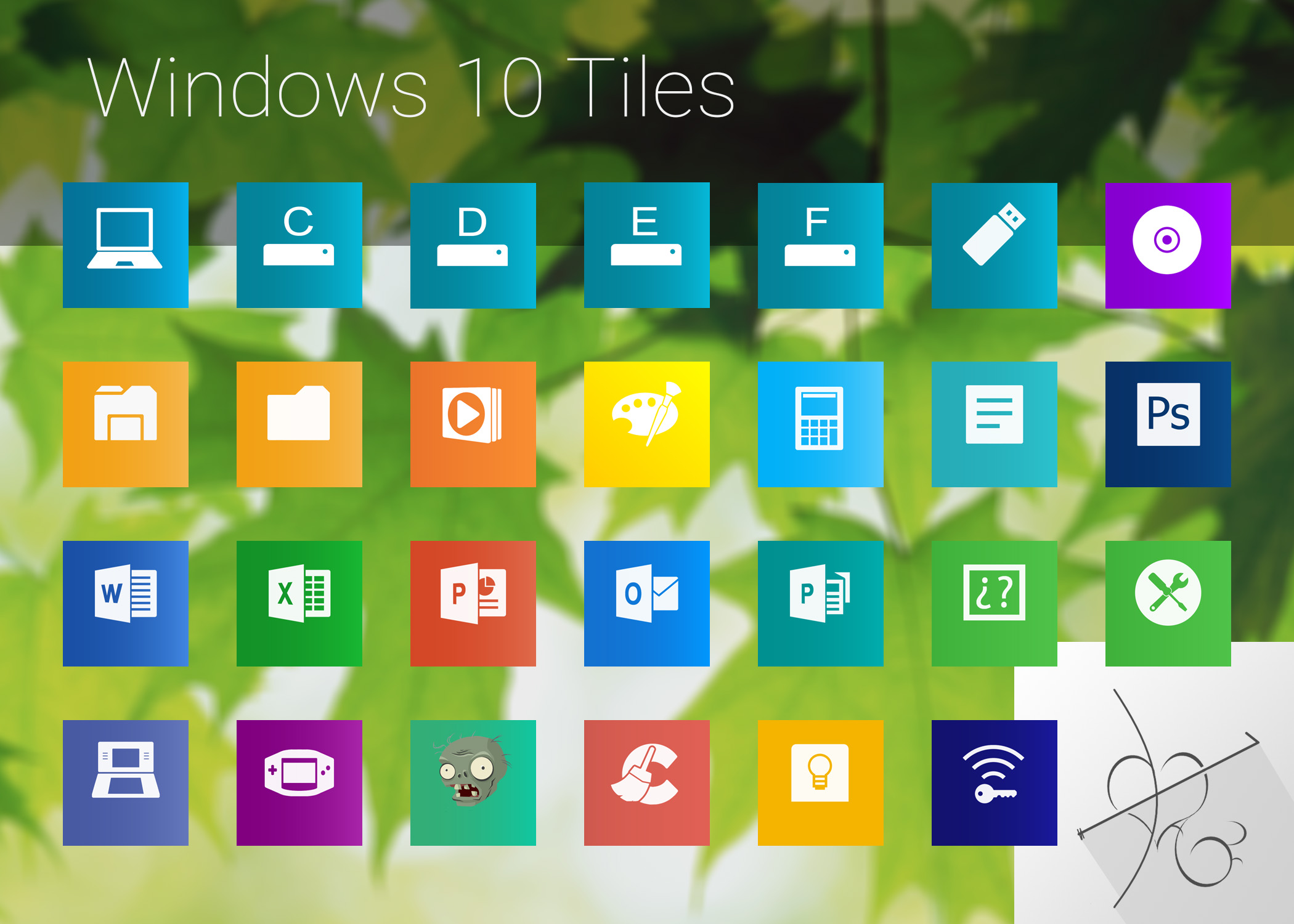 Icons On Windows10 Users Deviantart