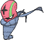 Accelgor by pokemon3dsprites