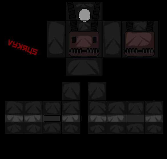 Roblox Uniform Templates Koron - black uniform roblox