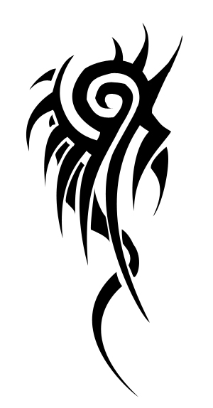 Dragon Tail- Tribal tattoo by yotamon on DeviantArt
