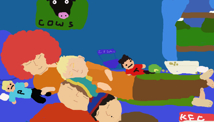 Sleepover At Kyles By Freacls On Deviantart