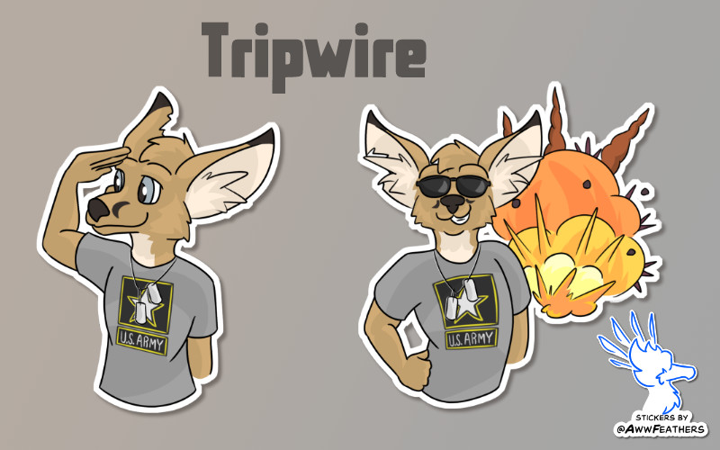 Tripwire Stickers by inejwstine