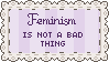 Feminism Stamp by StampMakerLKJ