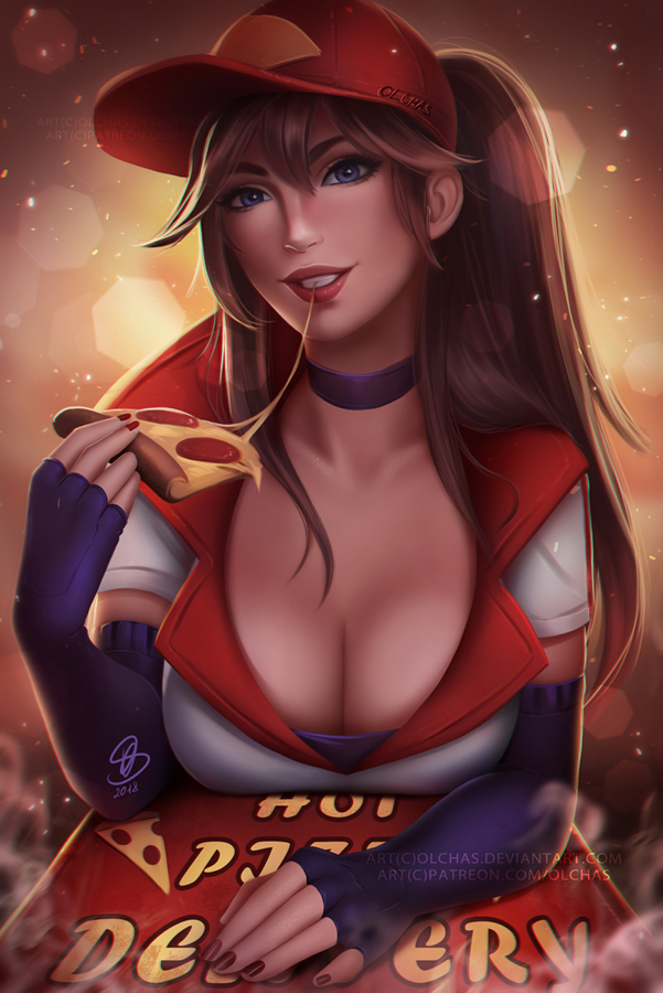Hot Pizza Delivery Sivir by OlchaS