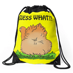 Guess what? Chicken Butt! Drawstring Bag
