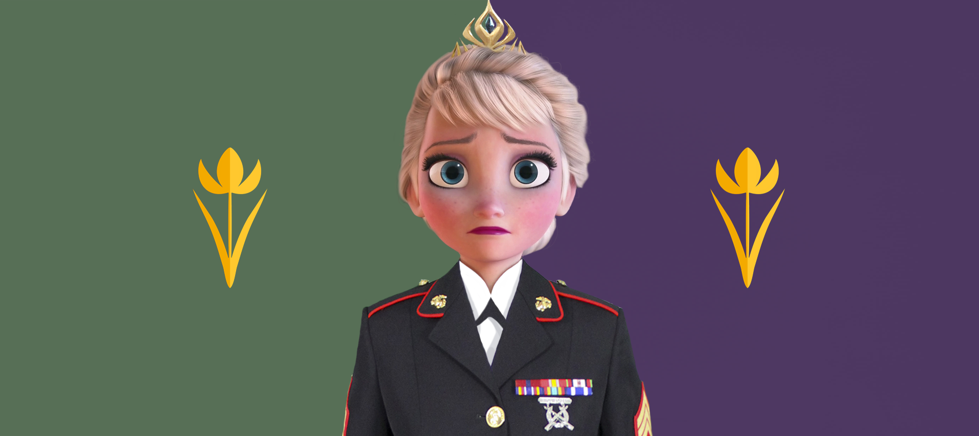 Elsa's Enlistment Photo by TeleVue on DeviantArt
