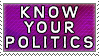 Know Your Politics by genkistamps