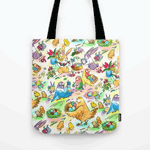Easter egg party tote bag