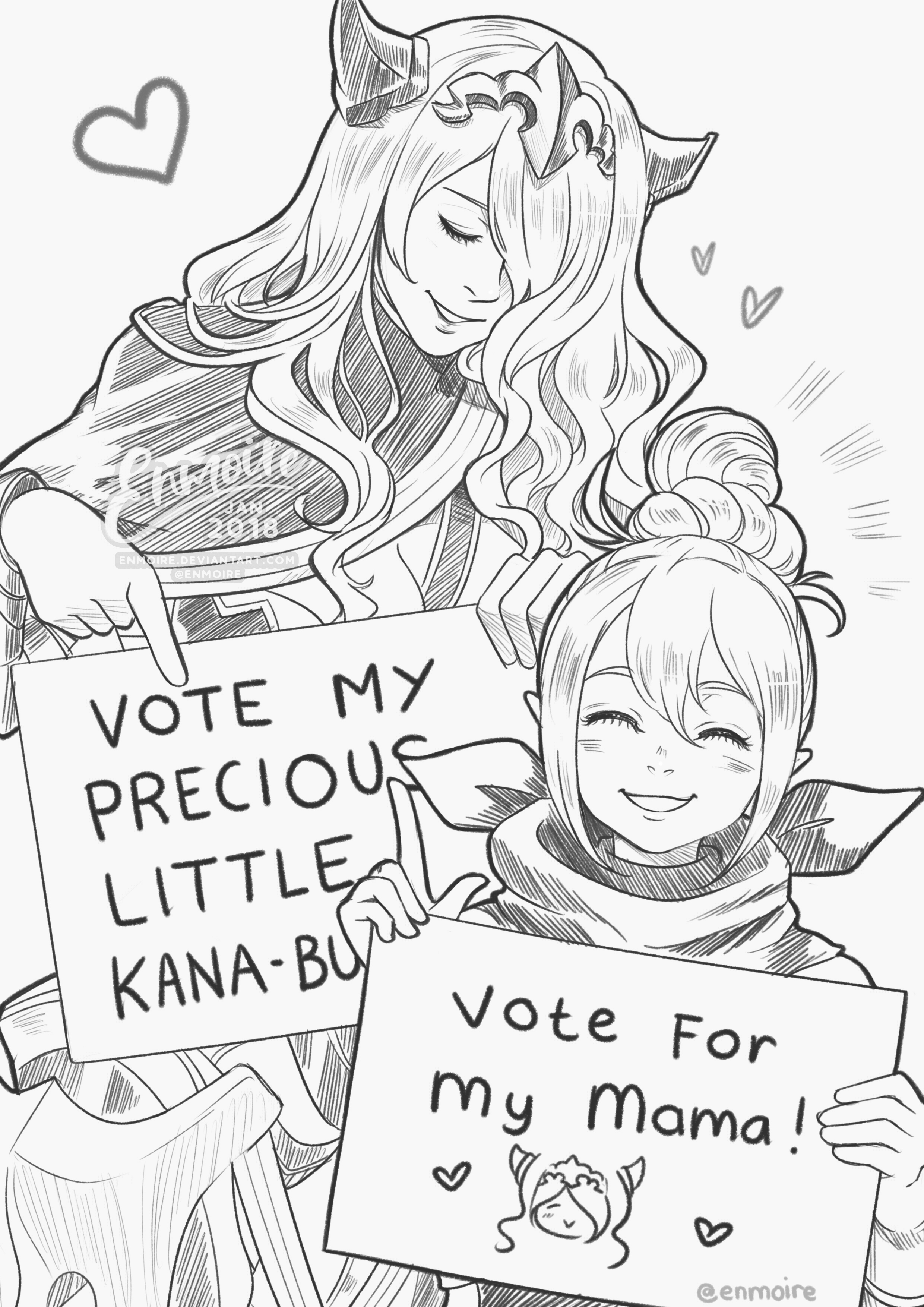 Vote For Camilla And Kanna By Enmoire2 by enmoire