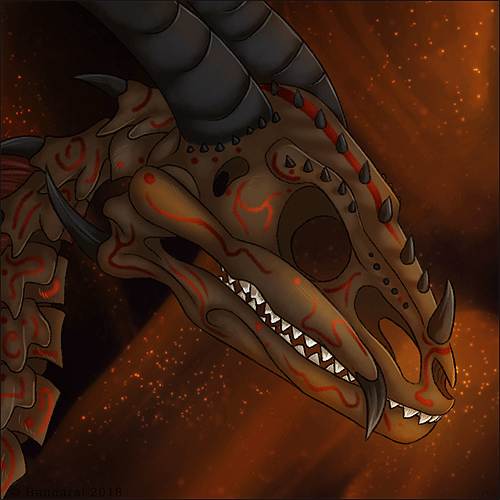 Bone Dragon Icon by Bandarai