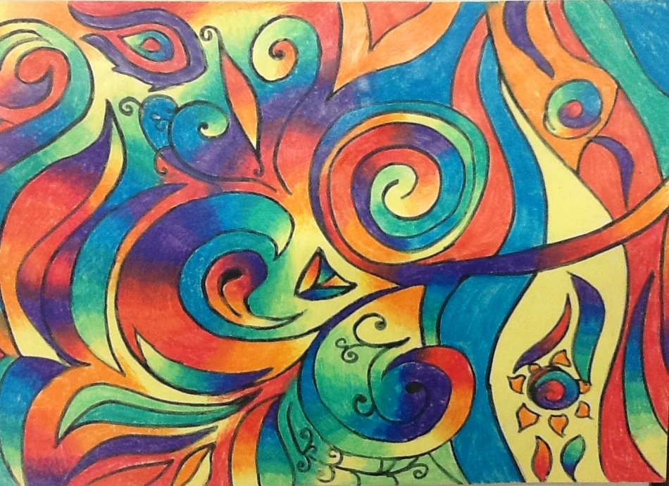 Abstract of colors by xredcupcakesx on DeviantArt