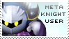 Meta Knight Stamp by yukidarkfan