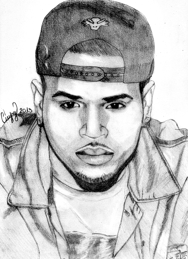 Download Chris Brown - Free Coloring Pages