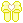 yellow heart bow e