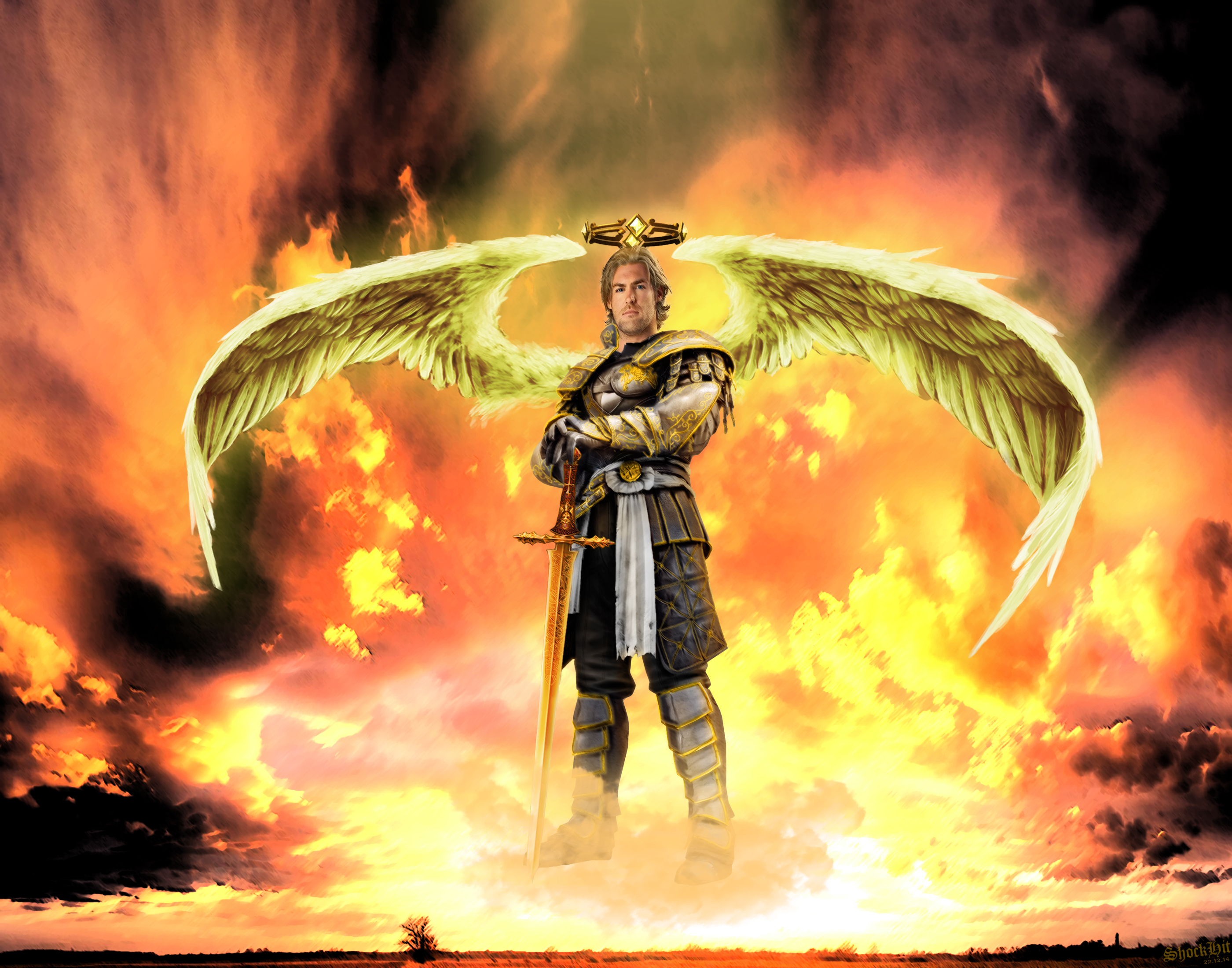 Archangel Michael by ShockHit on DeviantArt