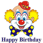 Birthday clown by KmyGraphic