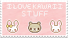I Love Kawaii Stuff 2 Stamp by LiaxmmyArt